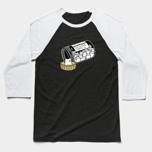 Kitty Cat Script Baseball T-Shirt